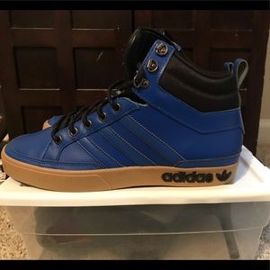 Adidas High Top Sneakers Blue